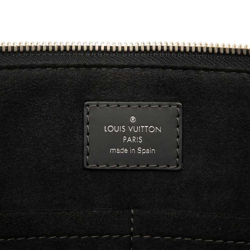 Louis Vuitton Damier Graphite Porte Documents Jour Black Good condition - Box View