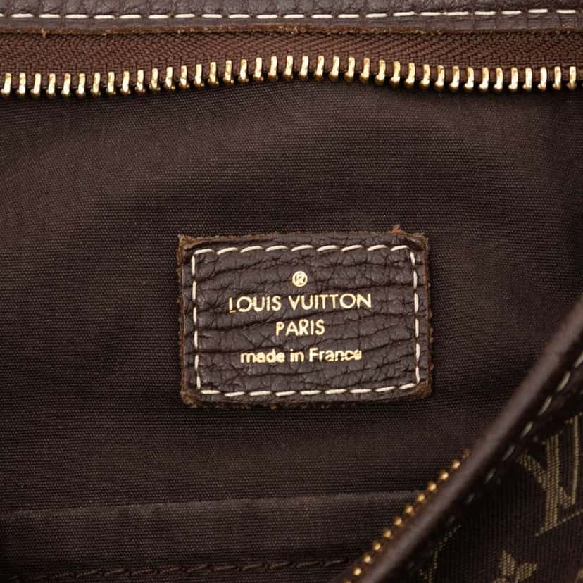 Louis Vuitton Monogram Mini Lin Manon MM Brown Canvas Good condition - Box View