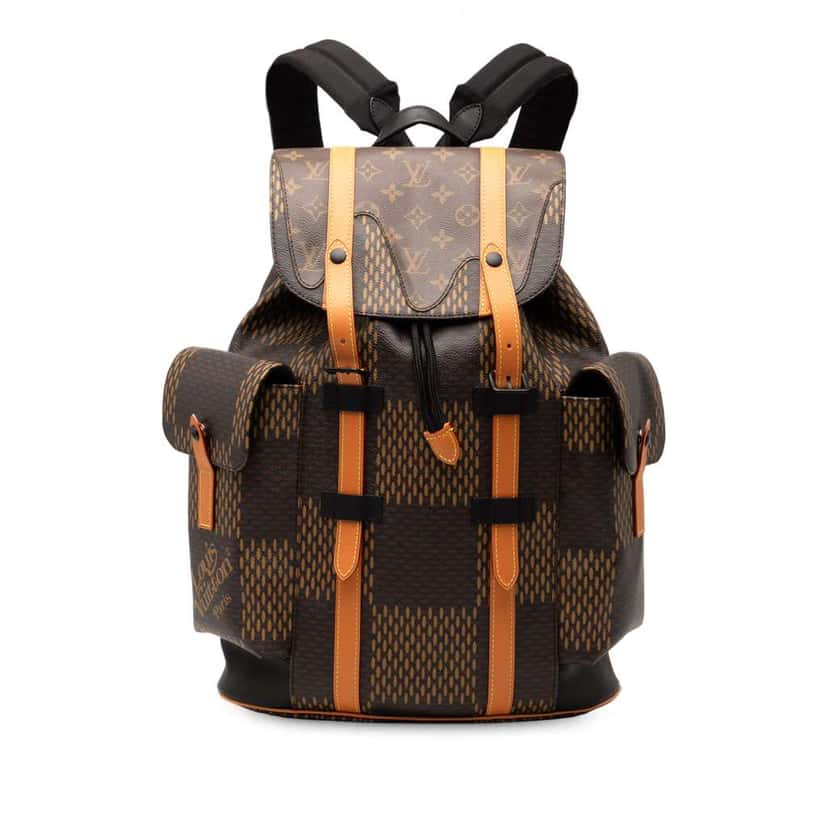 Louis Vuitton Nigo Giant Damier Ebene Monogram Christopher Brown Good condition - Front View