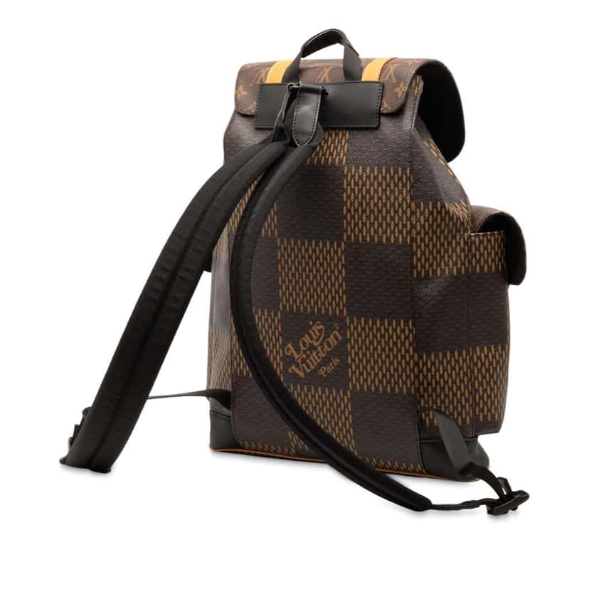 Louis Vuitton Nigo Giant Damier Ebene Monogram Christopher Brown Good condition - Back View
