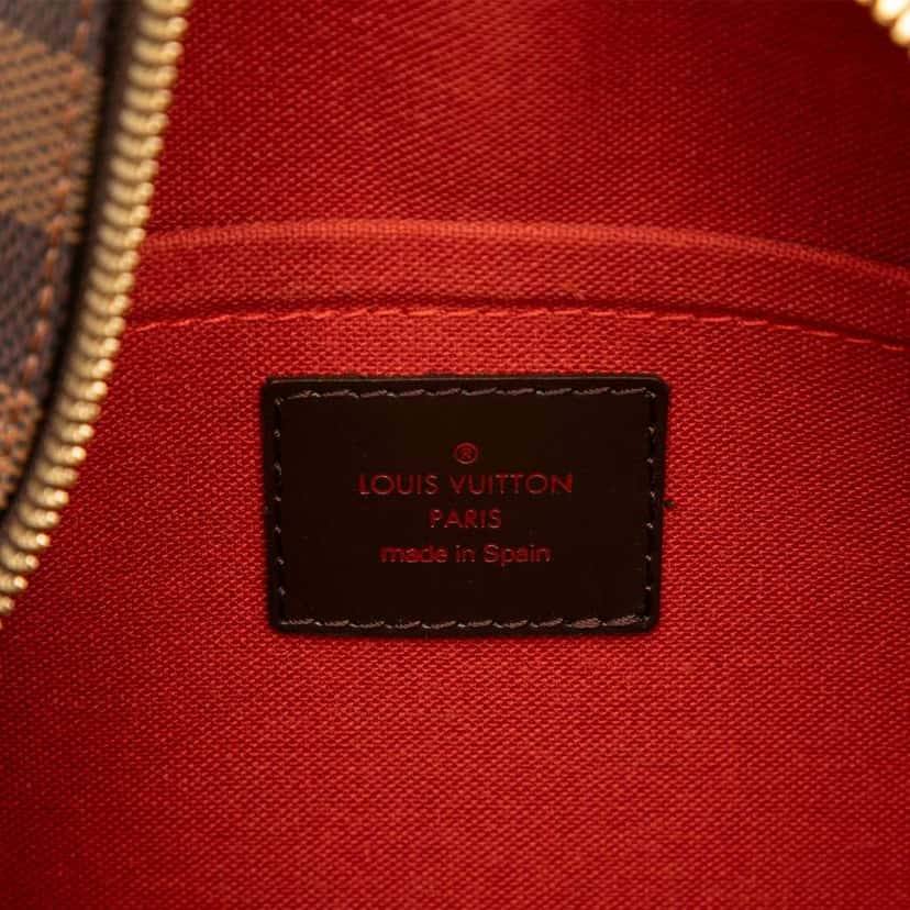 Louis Vuitton Damier Ebene Ribera MM Brown Good condition - Box View