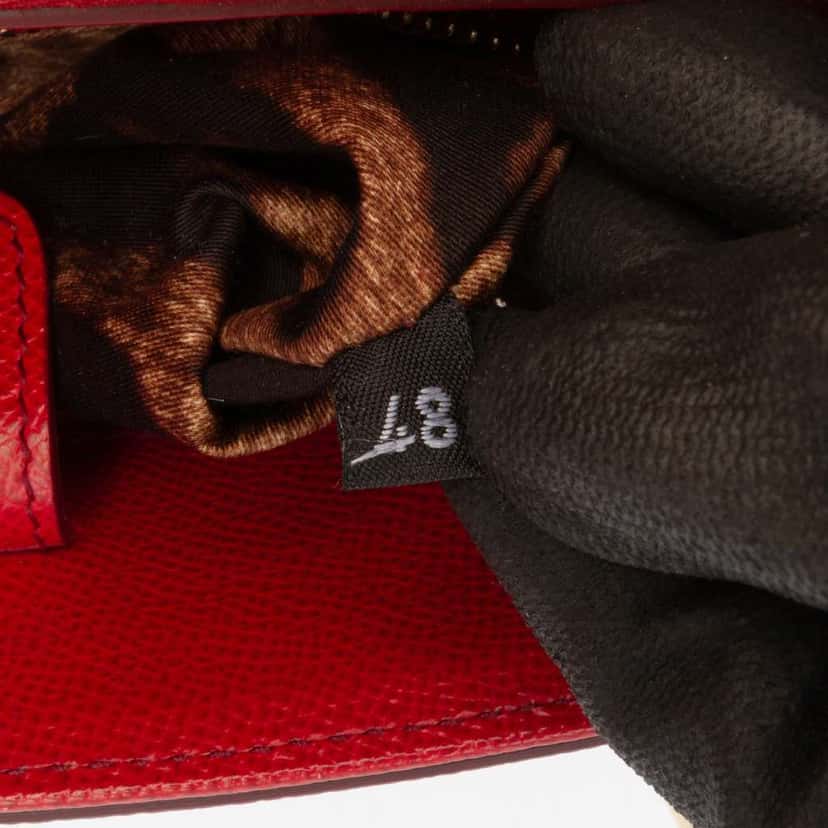 Dolce & Gabbana Medium Leather Miss Sicily Satchel Red Leather Good condition - Box View