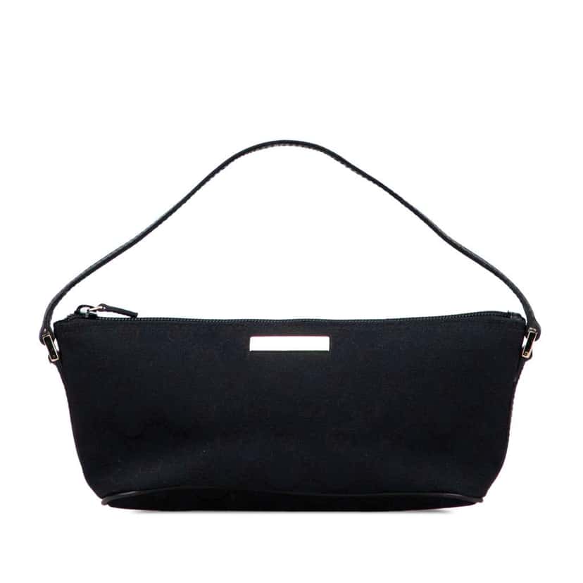 Gucci GG Canvas Boat Blue Canvas Good condition - Front View