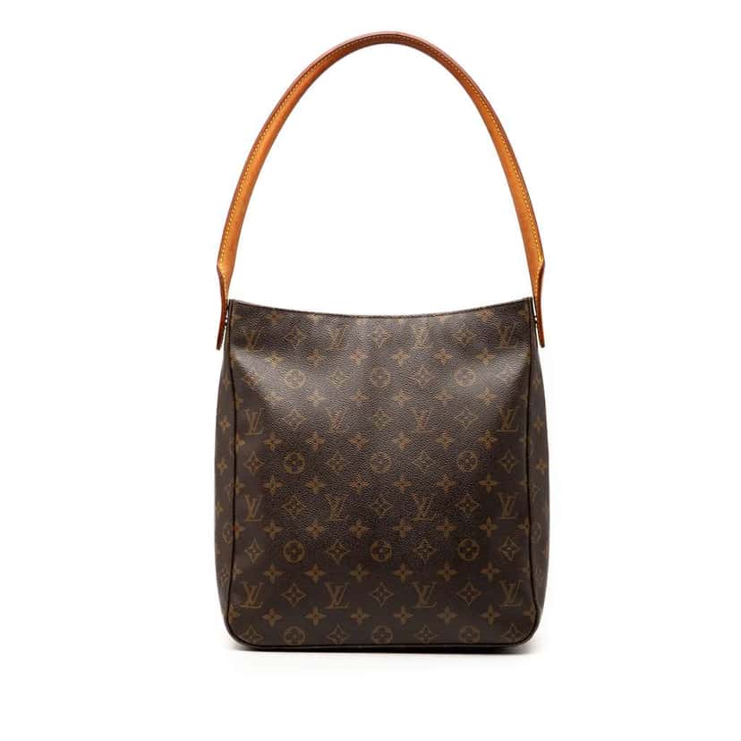 Louis Vuitton Monogram Looping GM Brown Good condition - Front View