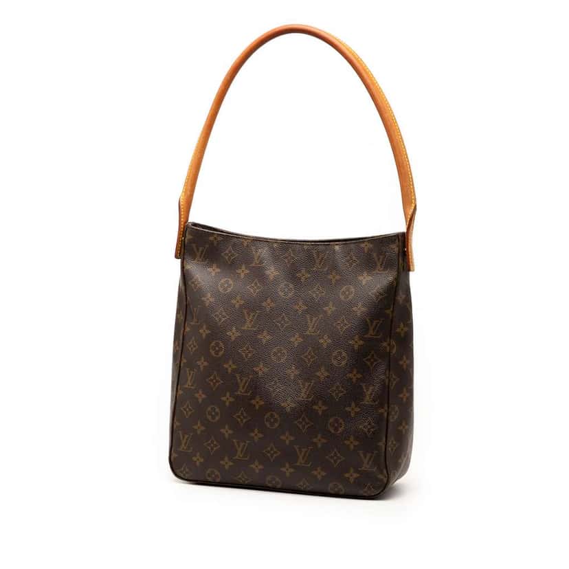 Louis Vuitton Monogram Looping GM Brown Good condition - Back View