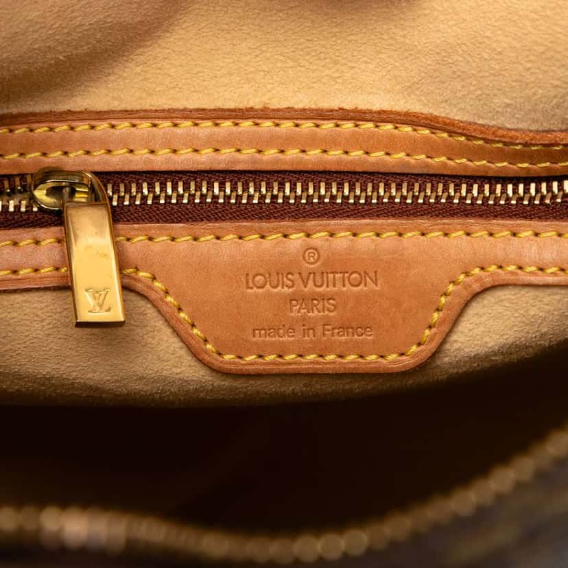 Louis Vuitton Monogram Looping GM Brown Good condition - Box View