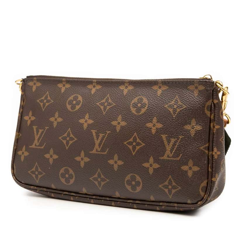 Louis Vuitton Monogram Multi Pochette Accessoires Brown Good condition - Back View