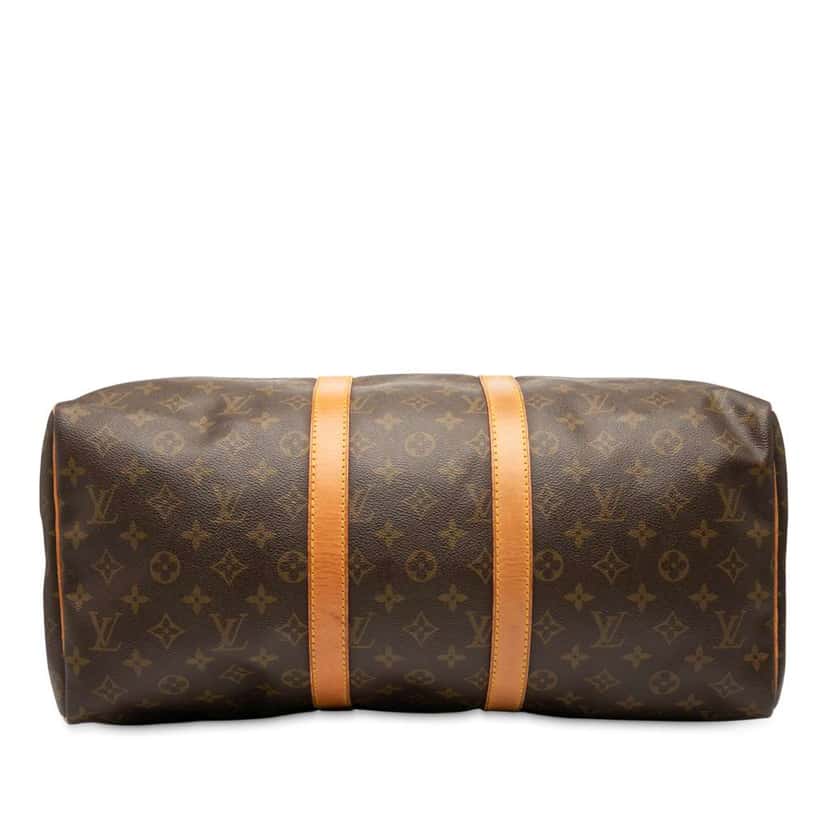 Louis Vuitton Monogram Keepall 45 Brown Good condition - Inside View