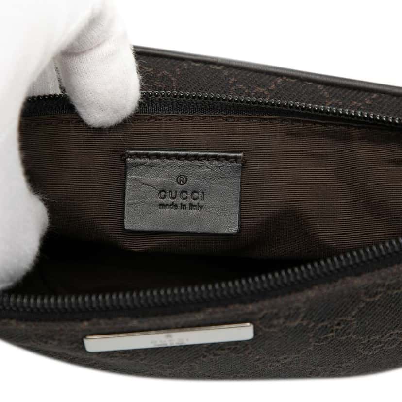 Gucci GG Denim Boat Brown Denim Good condition - Box View