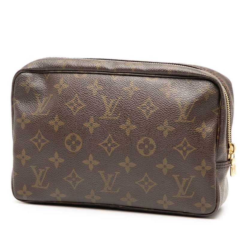 Louis Vuitton Monogram Trousse Toilette 23 Brown Good condition - Back View