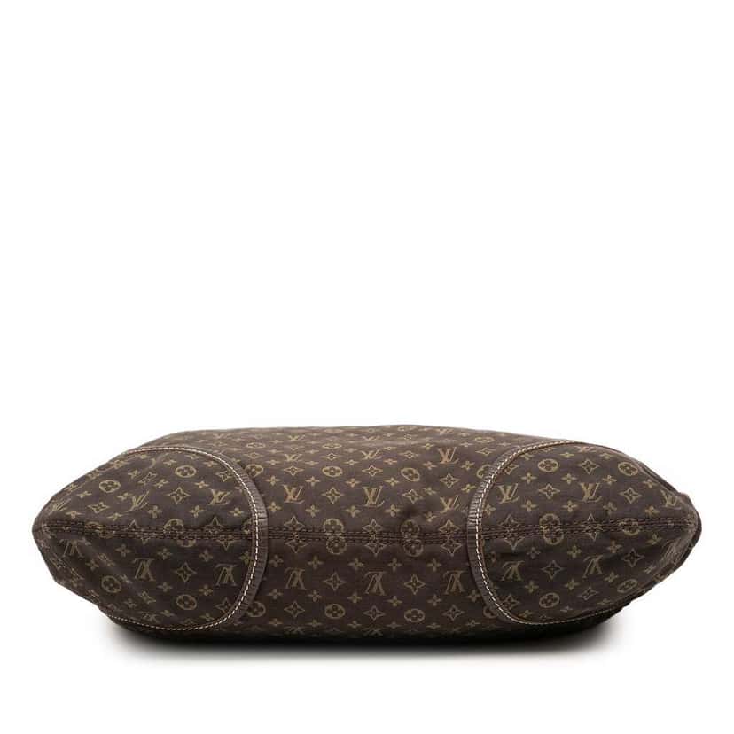 Louis Vuitton Monogram Mini Lin Manon MM Brown Canvas Good condition - Inside View