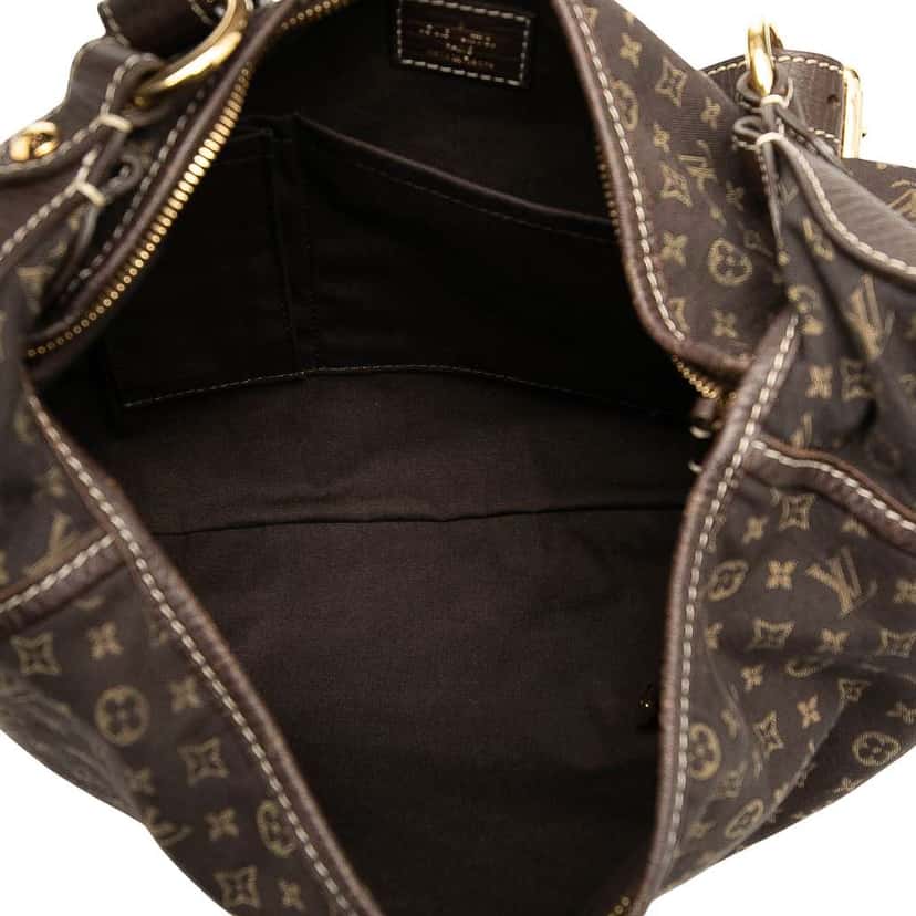 Louis Vuitton Monogram Mini Lin Manon MM Brown Canvas Good condition - Model View