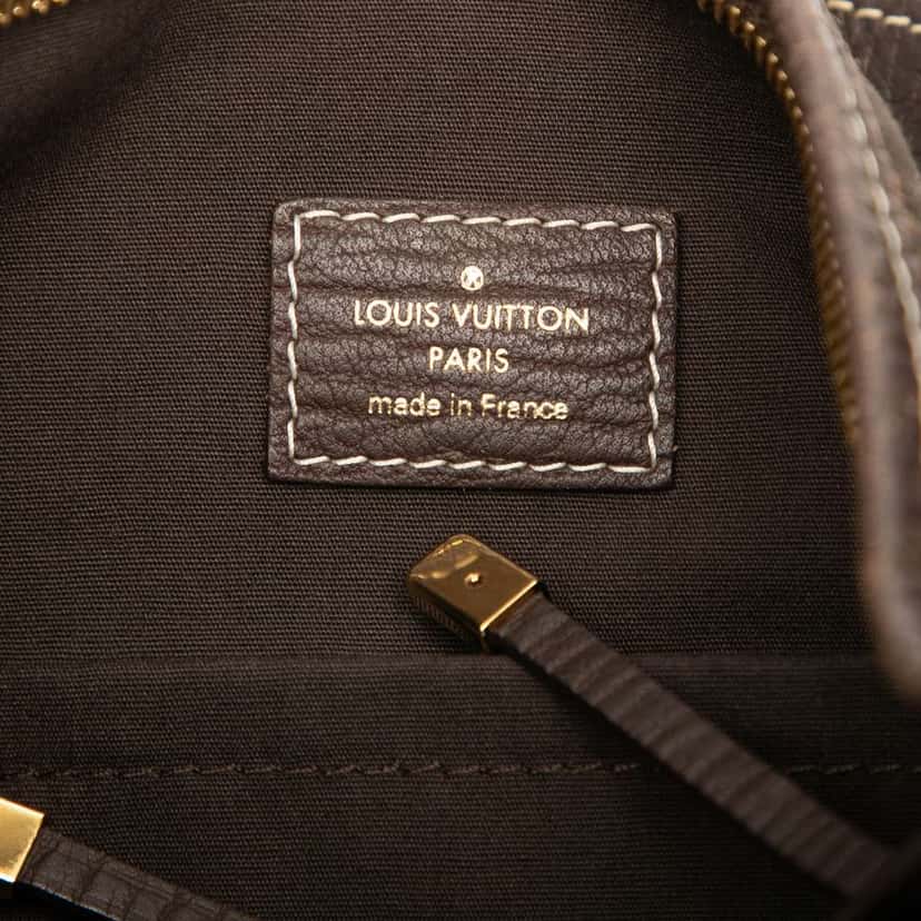 Louis Vuitton Monogram Mini Lin Manon MM Brown Canvas Good condition - Box View