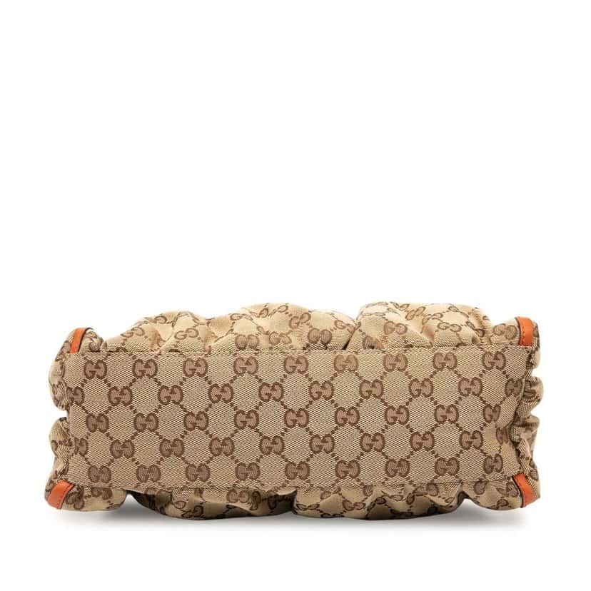 Gucci GG Canvas Abbey D Ring Handbag Brown Canvas Good condition - Inside View