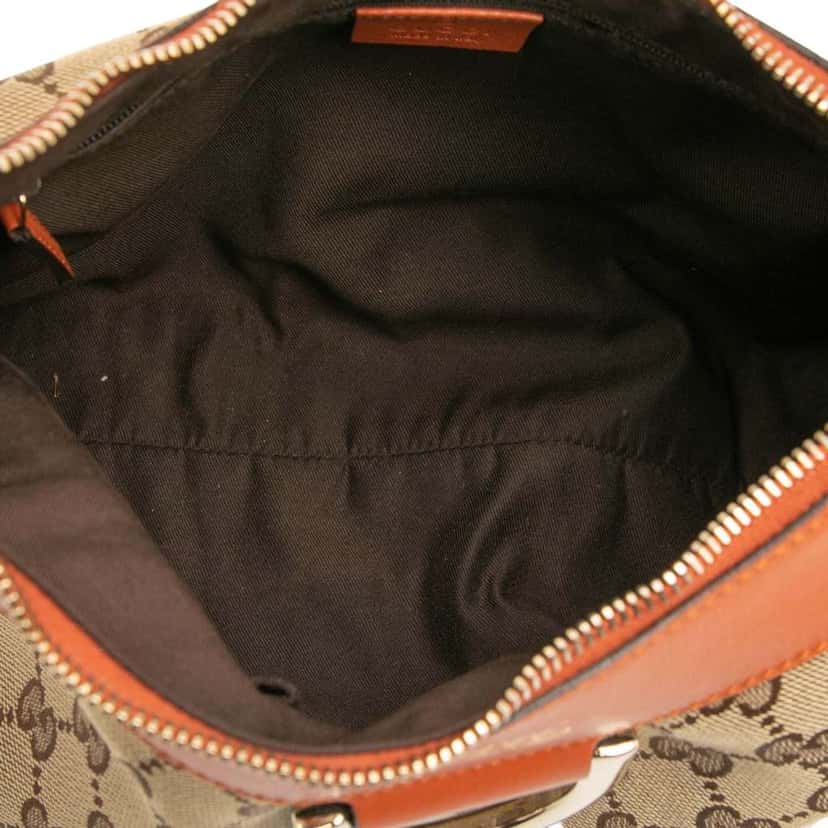 Gucci GG Canvas Abbey D Ring Handbag Brown Canvas Good condition - Model View