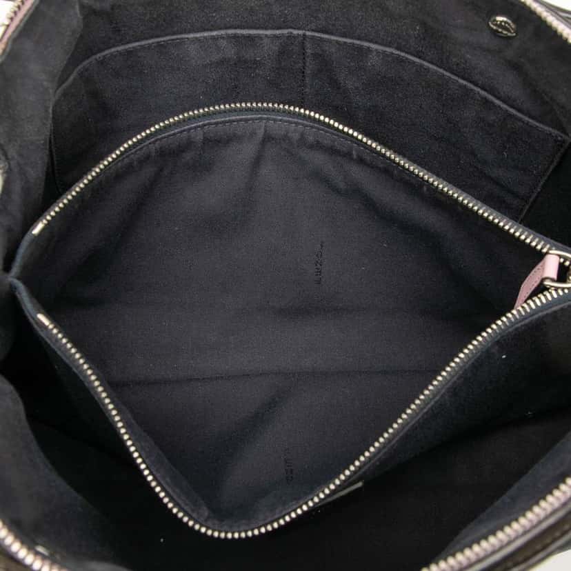 Fendi Large Leather By The Way Satchel Black Leather Good condition - Model View