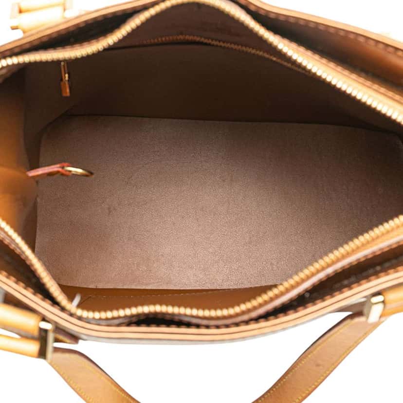 Louis Vuitton Monogram Vernis Houston Brown Leather Good condition - Model View
