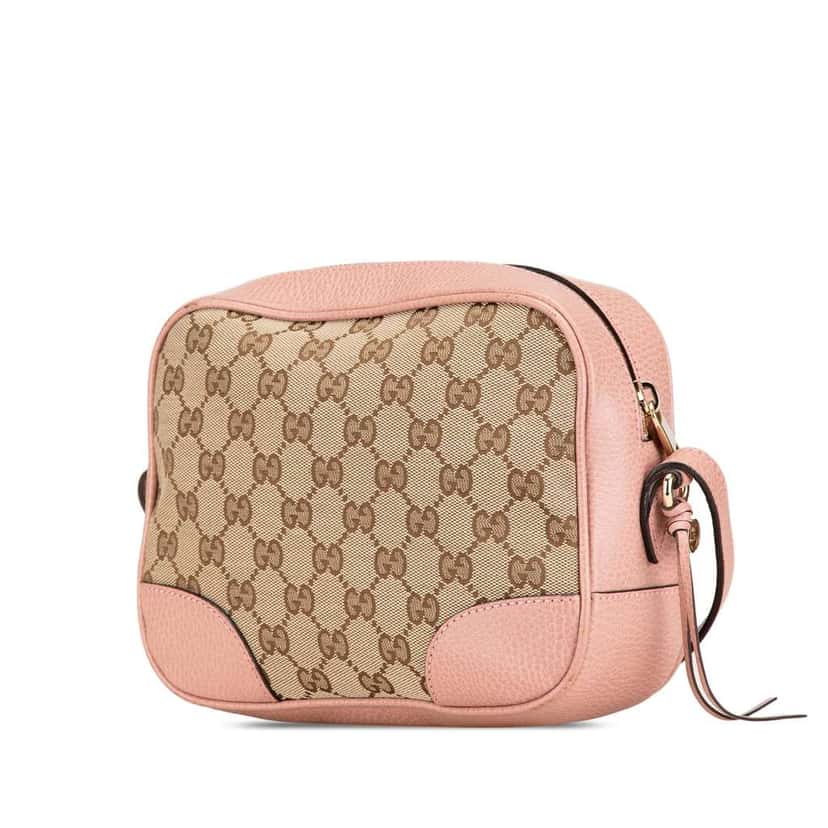 Gucci GG Canvas Bree Crossbody Brown Canvas Good condition - Back View