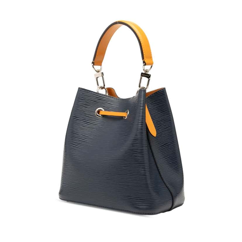 Louis Vuitton Epi Neonoe BB Blue Leather Good condition - Back View