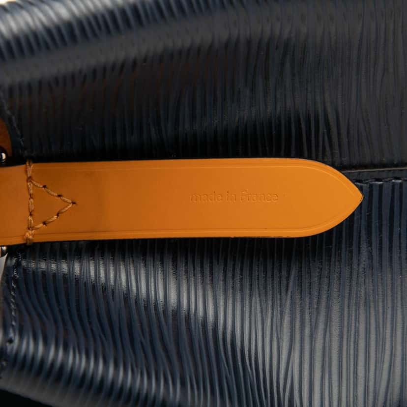 Louis Vuitton Epi Neonoe BB Blue Leather Good condition - Box View