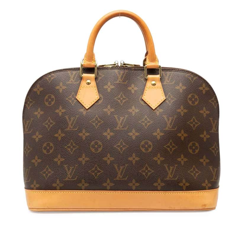 Louis Vuitton Monogram Alma PM Brown Good condition - Front View