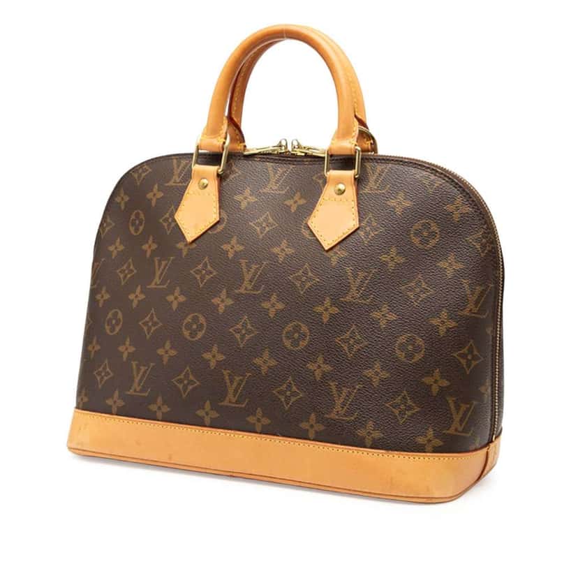 Louis Vuitton Monogram Alma PM Brown Good condition - Back View