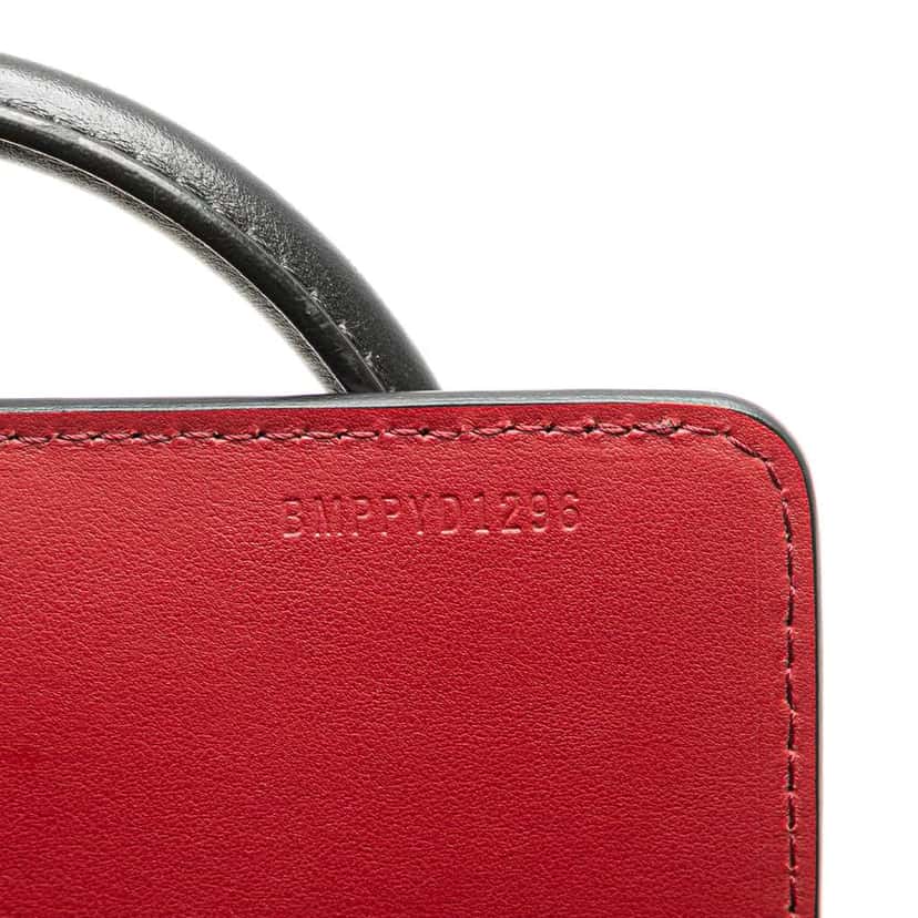 Burberry Small TB Monogram Embossed Leather Belt Bag Black Leather Very good condition - Box View
