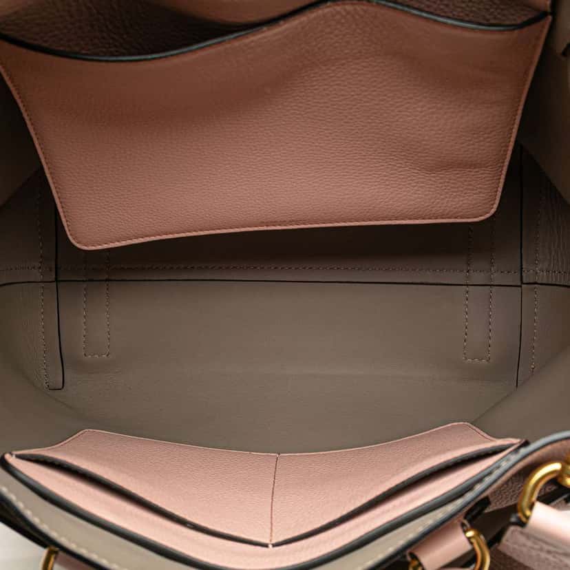 Burberry Medium Bicolor Leather Marais Belt Bag Pink Leather Very good condition - Model View