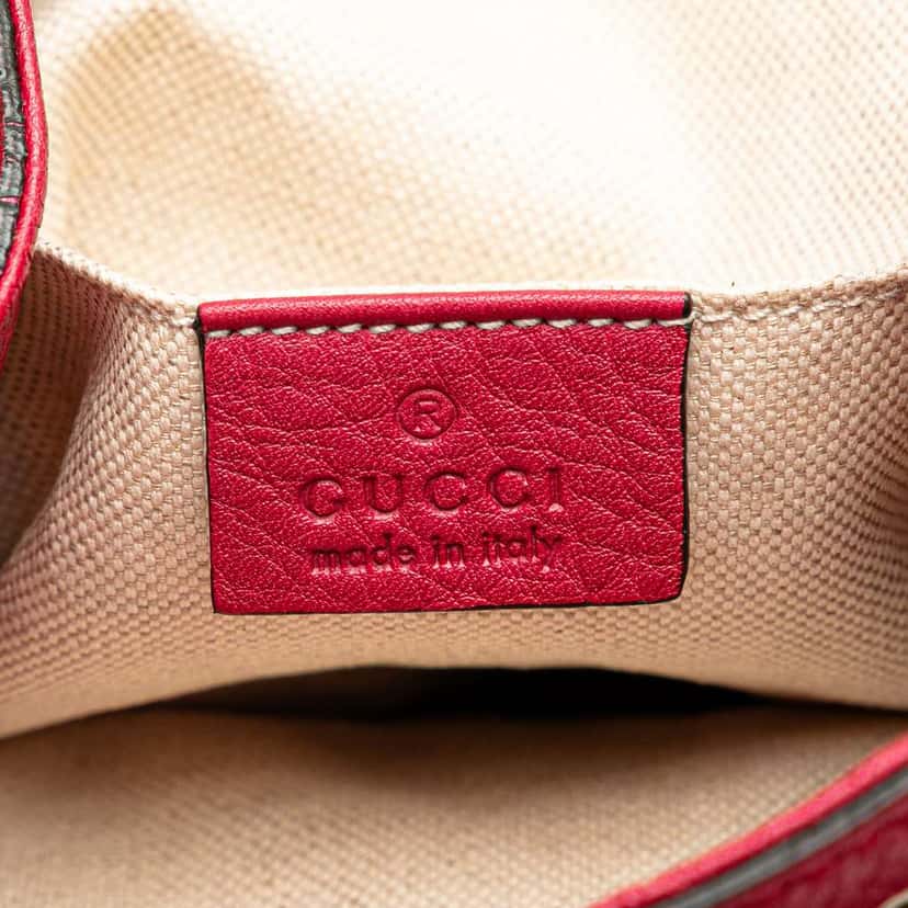 Gucci Leather Bamboo Daily Backpack Pink Leather Very good condition - Box View
