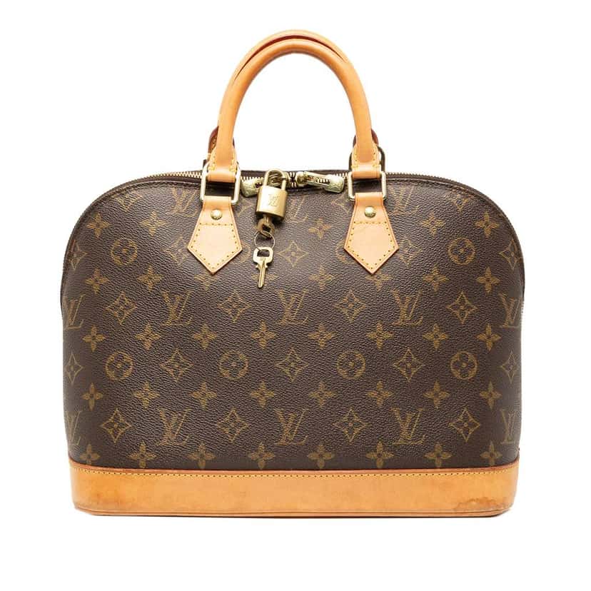 Louis Vuitton Monogram Alma PM Brown Good condition - Front View