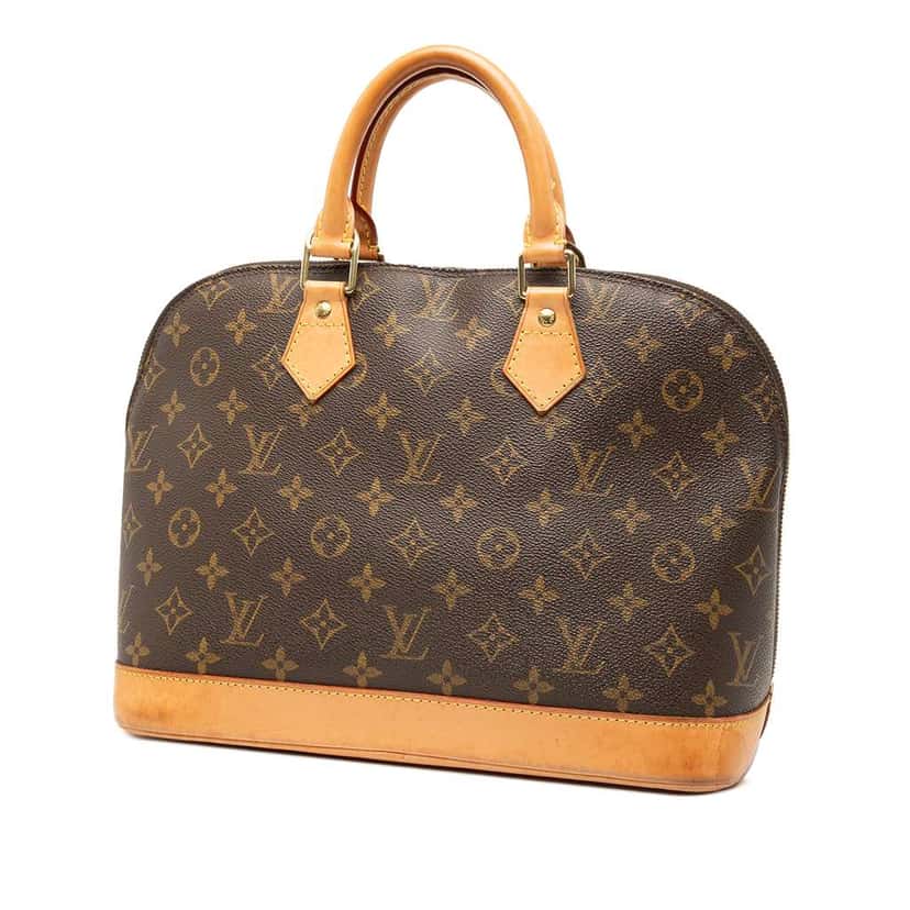 Louis Vuitton Monogram Alma PM Brown Good condition - Back View