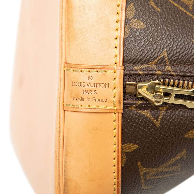 Louis Vuitton Monogram Alma PM Brown Good condition - Box View