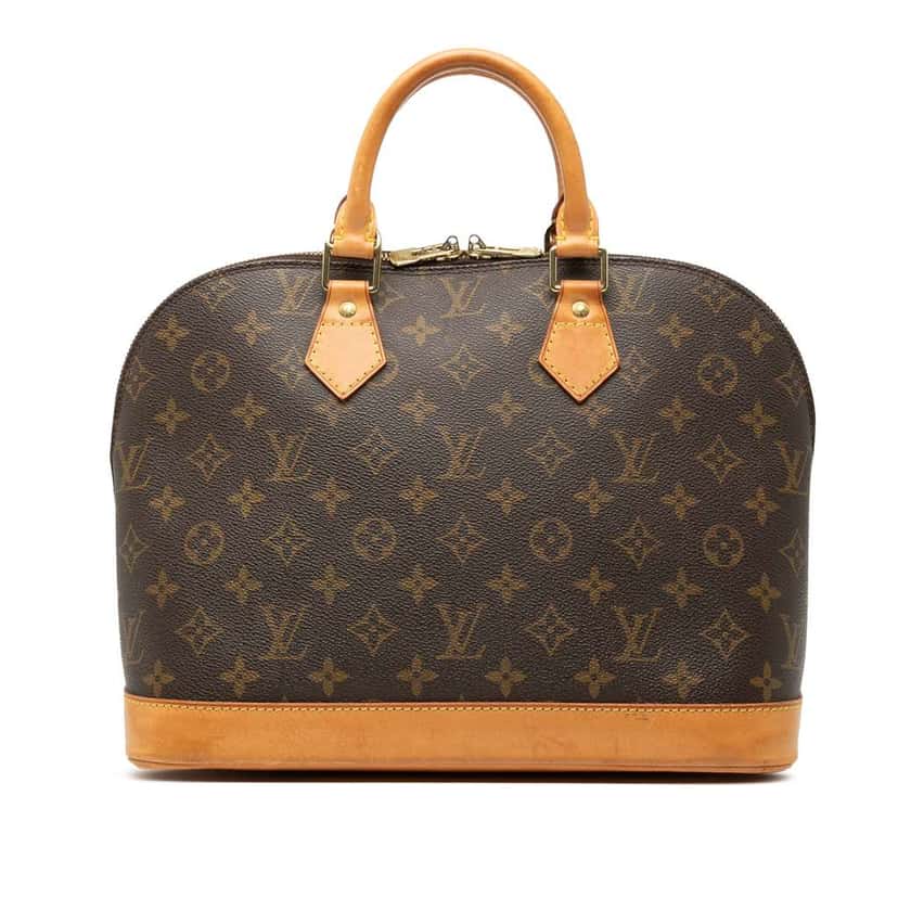 Louis Vuitton Monogram Alma PM Brown Good condition - Front View