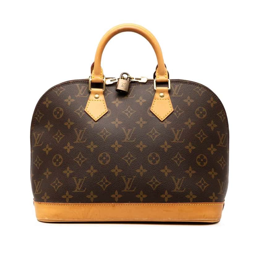 Louis Vuitton Monogram Alma PM Brown Good condition - Front View