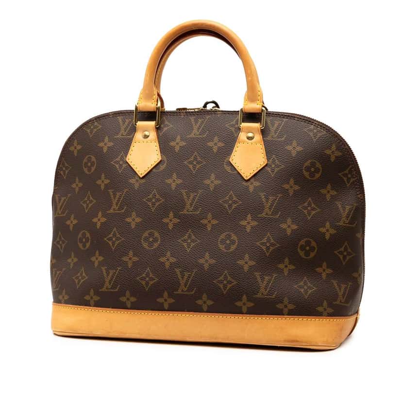 Louis Vuitton Monogram Alma PM Brown Good condition - Back View
