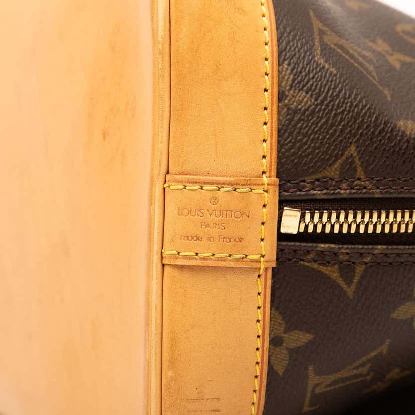 Louis Vuitton Monogram Alma PM Brown Good condition - Box View
