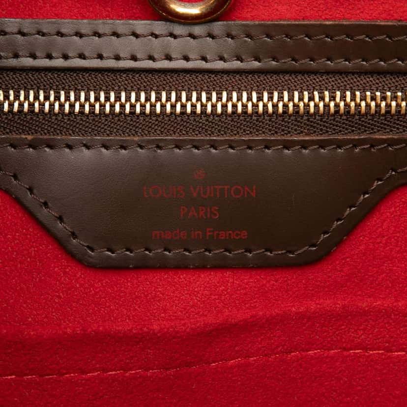 Louis Vuitton Damier Ebene Hampstead GM Brown Good condition - Box View