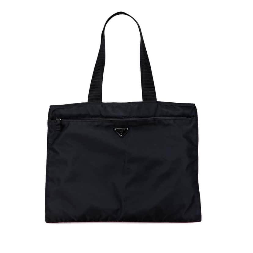 Prada Tessuto Tote Black Good condition - Front View