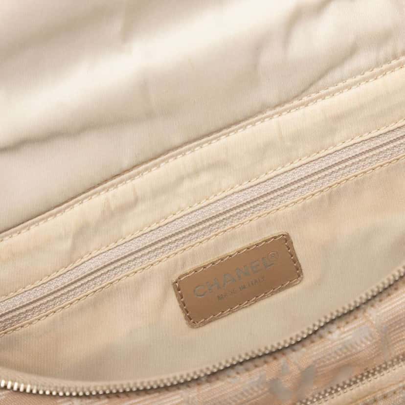 Chanel New Travel Line Nylon Backpack Brown Good condition - Box View