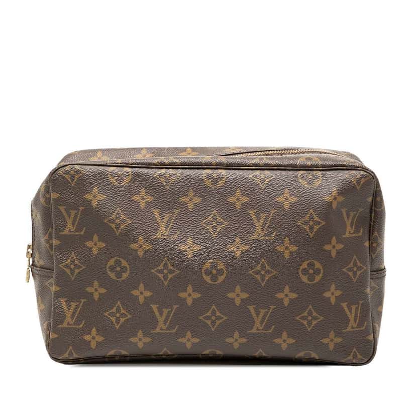 Louis Vuitton Monogram Trousse Toilette 28 Brown Good condition - Front View