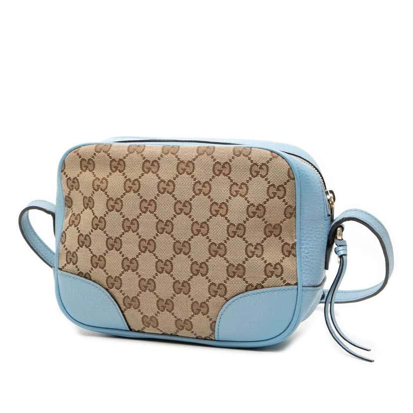 Gucci GG Canvas Bree Crossbody Brown Canvas Good condition - Back View