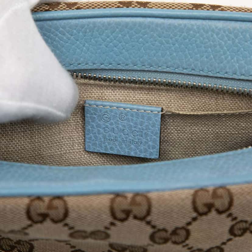 Gucci GG Canvas Bree Crossbody Brown Canvas Good condition - Box View