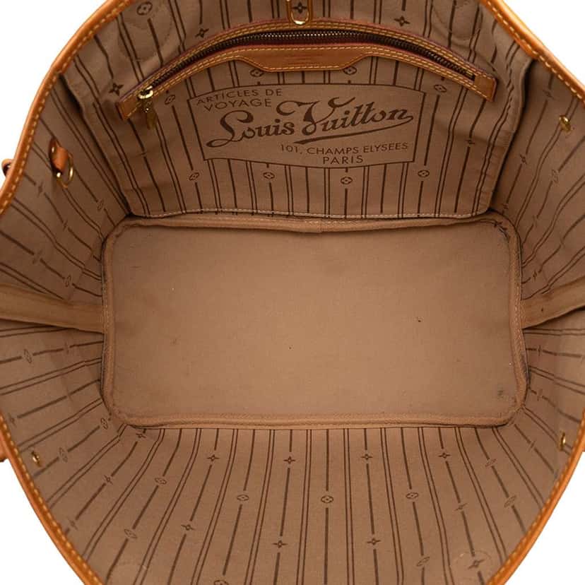 Louis Vuitton Monogram Neverfull MM Brown Good condition - Model View