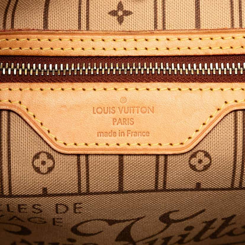 Louis Vuitton Monogram Neverfull MM Brown Good condition - Box View