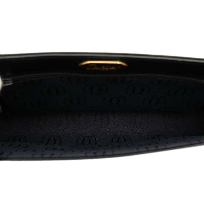 Cartier Leather Sapphire Line Crossbody Black Leather Good condition - Model View