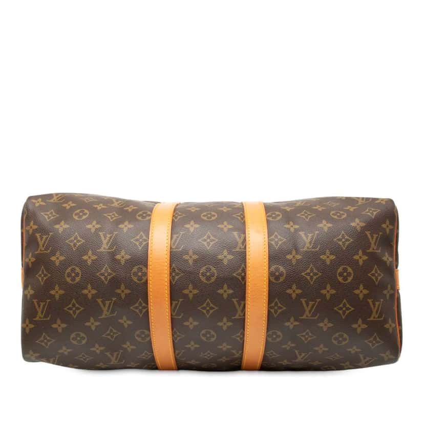 Louis Vuitton Monogram Keepall Bandouliere 45 Brown Good condition - Inside View