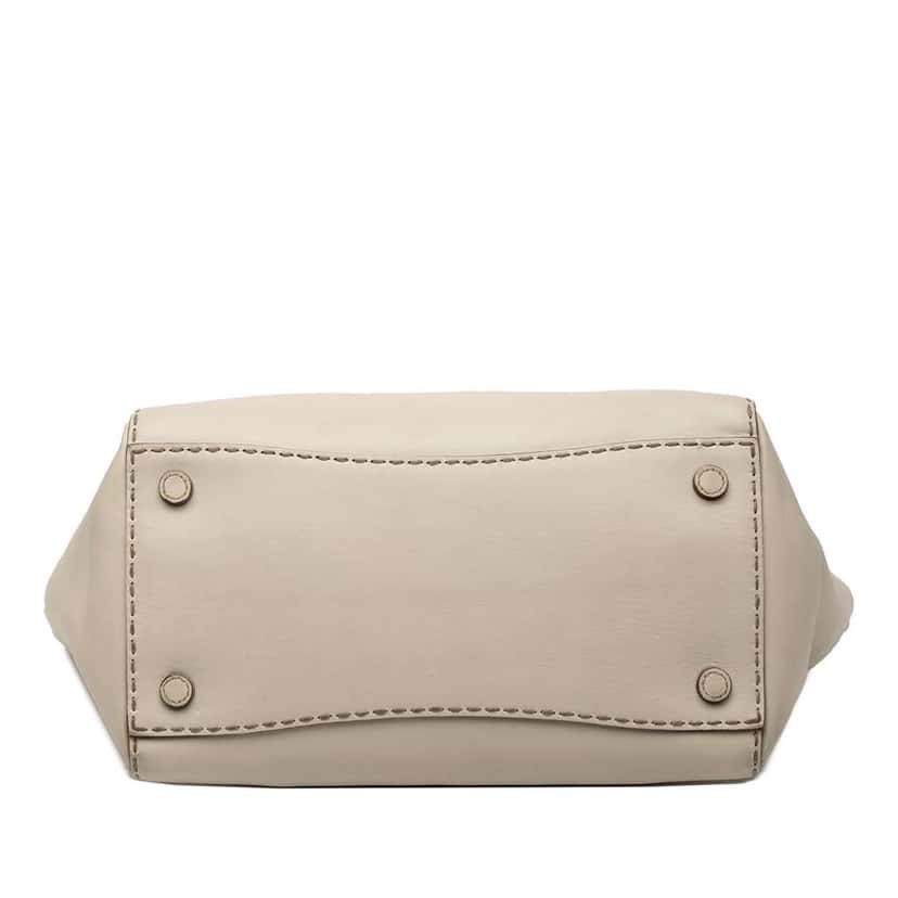 Prada City Calf Stitched Twin Pocket Satchel Brown Leather Very good condition - Inside View
