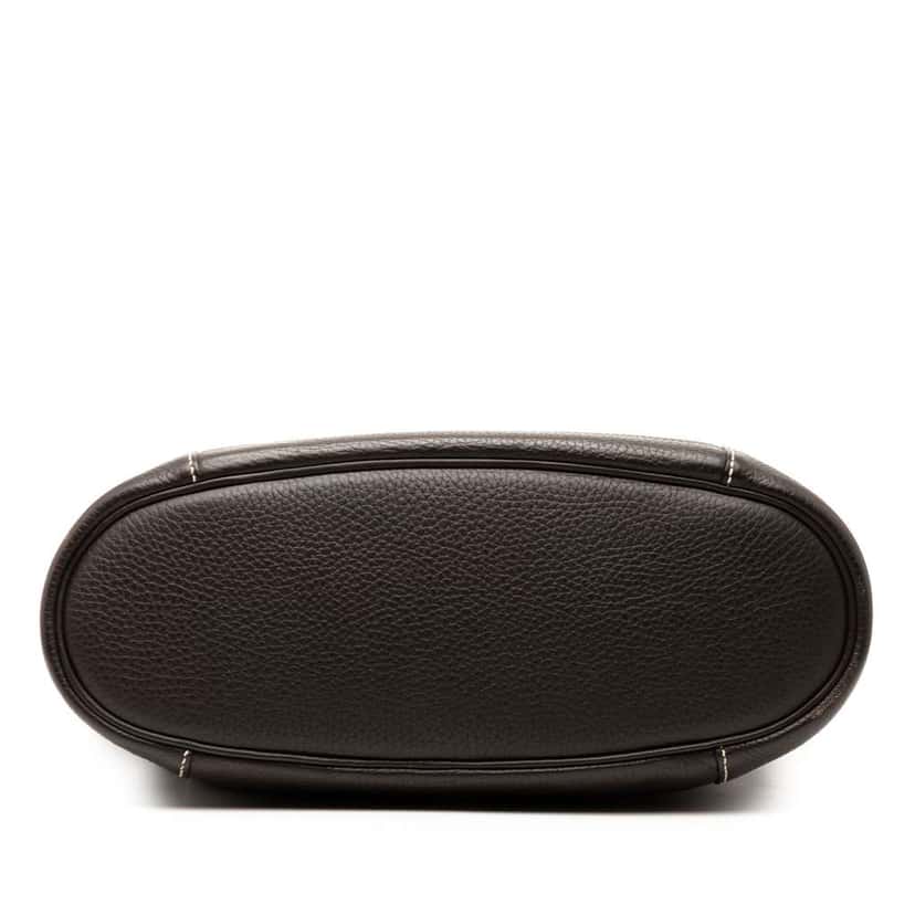 Hermès Clemence Sac Good News PM Brown Leather Good condition - Inside View