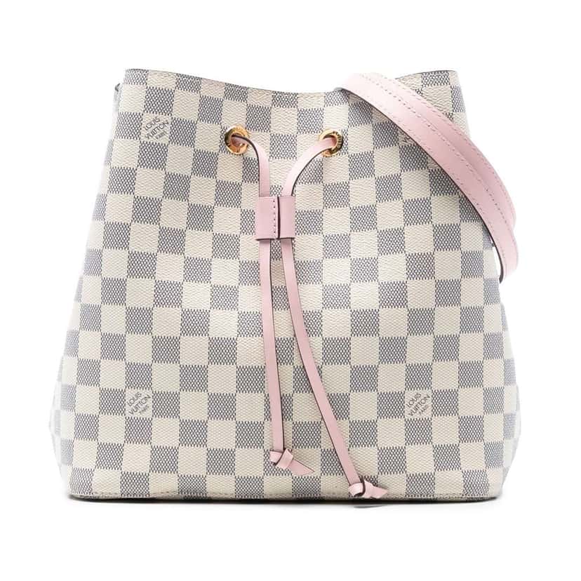 Louis Vuitton Damier Azur Neonoe MM White Good condition - Front View