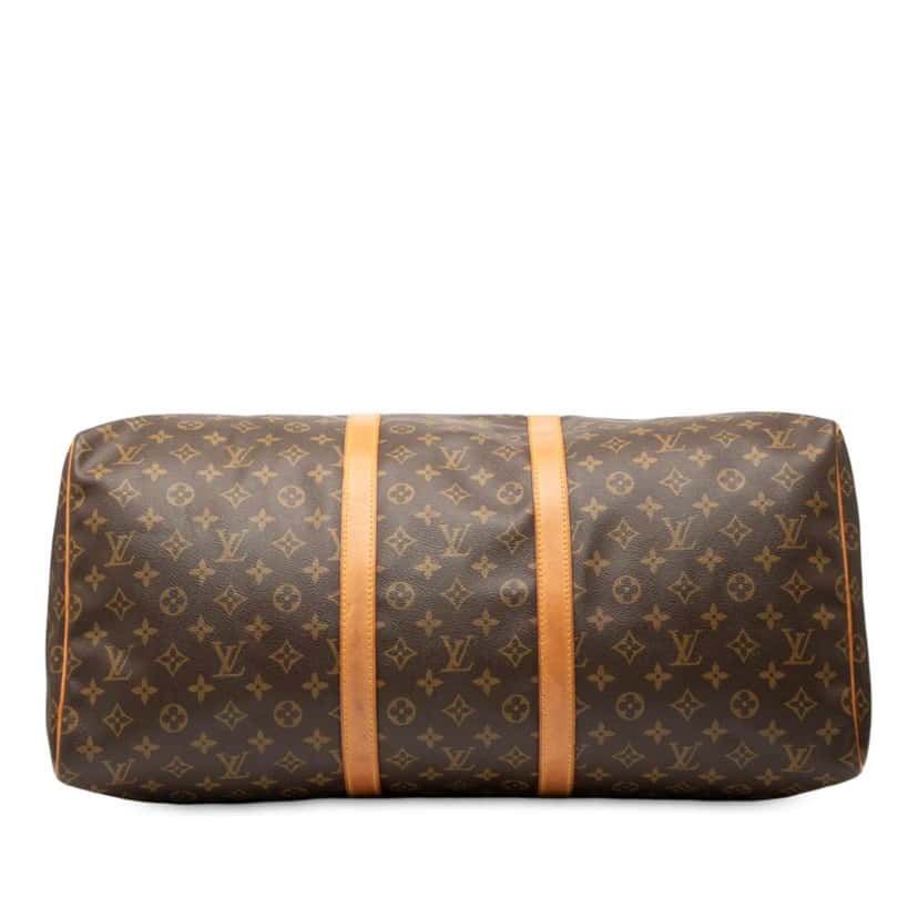 Louis Vuitton Monogram Keepall 55 Brown Good condition - Inside View